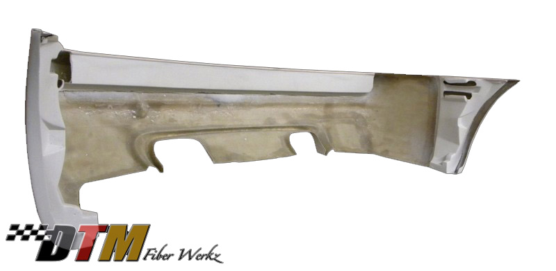 DTM Fiber Werkz BMW E46 CSL Style Rear Bumper View 2 DTM Fiber Werkz BMW E46 CSL Style Rear Bumper View 2