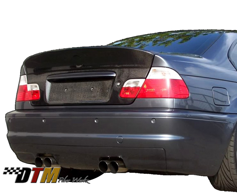 DTM Fiber Werkz BMW E46 CSL Style Trunk DTM Fiber Werkz BMW E46 CSL Style Trunk