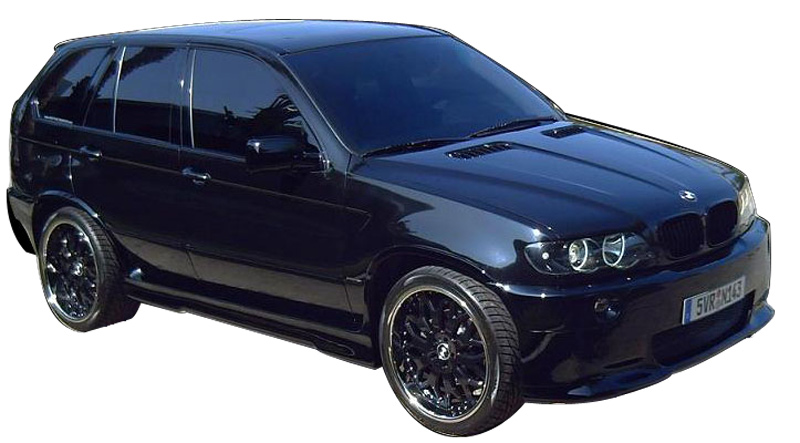 DTM Fiber Werkz BMW E53 X5 M5 Style Front Bumper View 3 DTM Fiber Werkz BMW E53 X5 M5 Style Front Bumper View 3