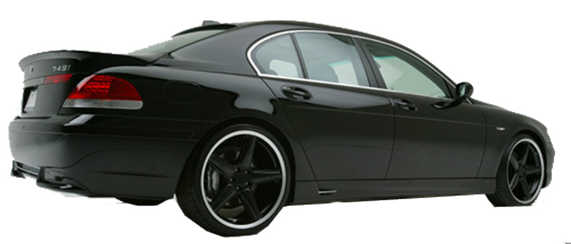 DTM Fiber Werkz BMW E65 ACS Style Rear Apron View 4 DTM Fiber Werkz BMW E65 ACS Style Rear Apron View 4