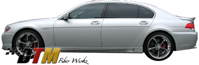 DTM Fiber Werkz BMW E66 7-Series ACS Style Side Skirts View 1 DTM Fiber Werkz BMW E66 7-Series ACS Style Side Skirts View 1