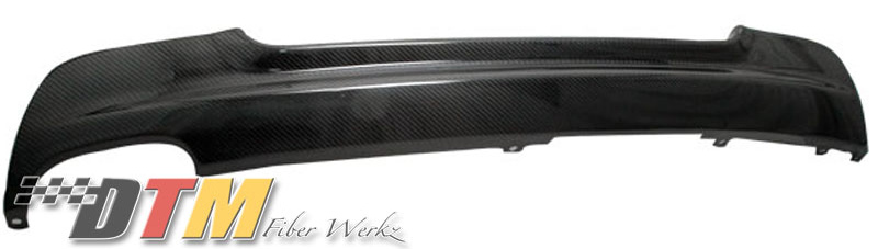 DTM Fiber Werkz BMW E92 Mtech Rear Diffuser Single Outlet DTM Fiber Werkz BMW E92 Mtech Rear Diffuser Single Outlet