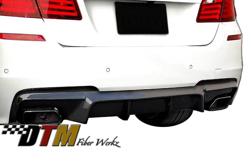 DTM Fiber Werkz BMW F10 Rear Diffuser for Mtech Bumper DTM Fiber Werkz BMW F10 Rear Diffuser for Mtech Bumper