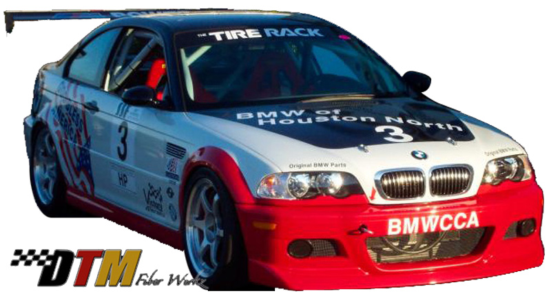 DTM Fiber Werkz BMW E46 M3 ACS Front Lip View 2 DTM Fiber Werkz BMW E46 M3 ACS Front Lip View 2