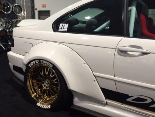 BMW E46 M3 GTR-S V2 Rivet On Fenders BMW E46 M3 GTR-S V2 Rivet On Fenders