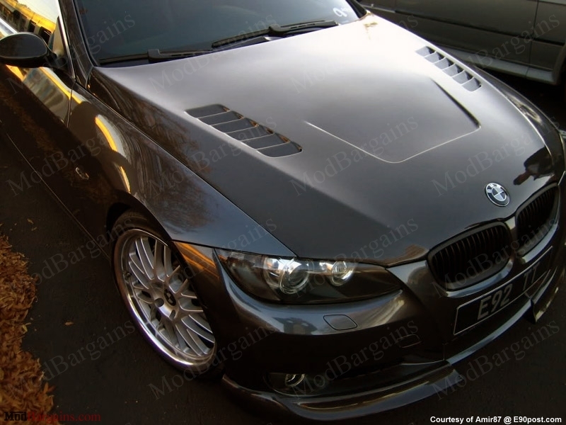 BMW E92 328i 335i Carbon Fiber Vented Hood BMW E92 328i 335i Carbon Fiber Vented Hood