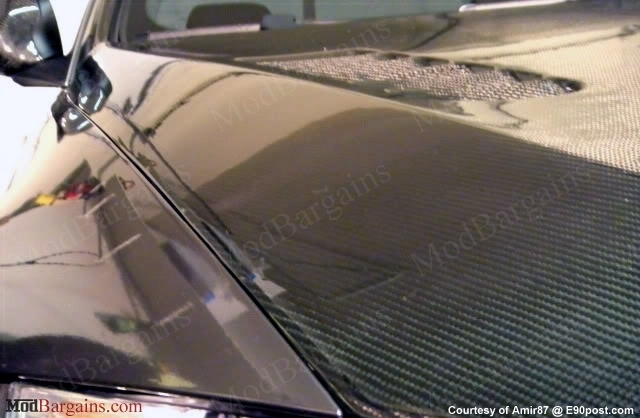 BMW E92 328i 335i Carbon Fiber Vented Hood