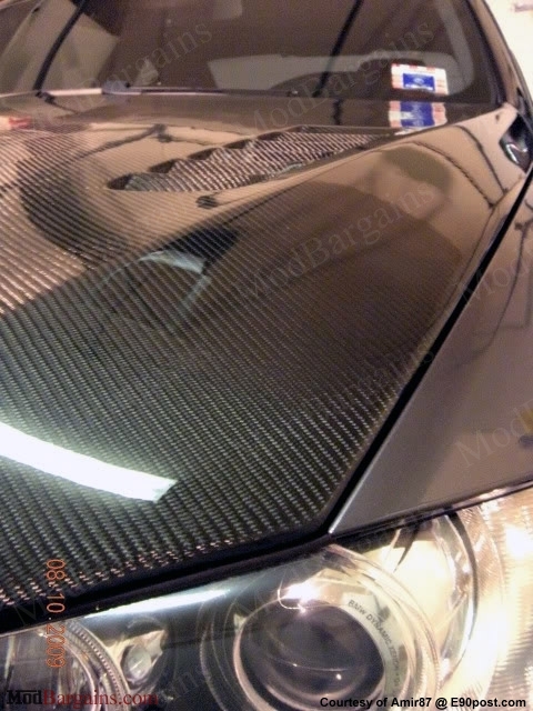 BMW E92 328i 335i Carbon Fiber Vented Hood