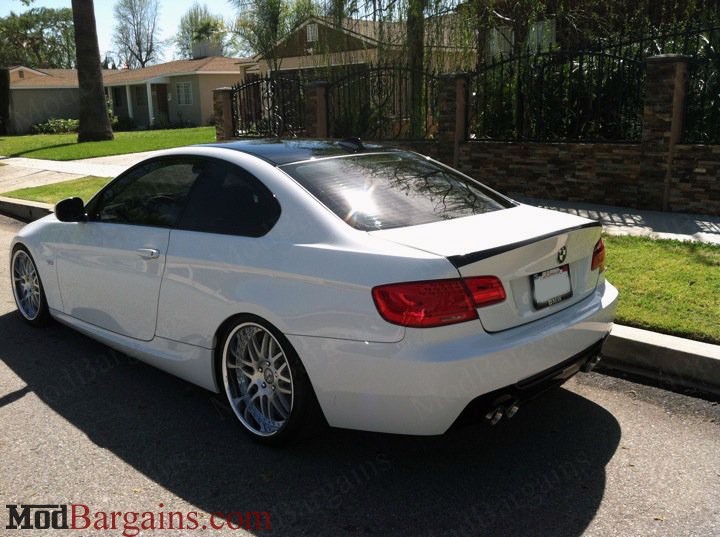 ESL Trunk on white BMW ESL Trunk on white BMW