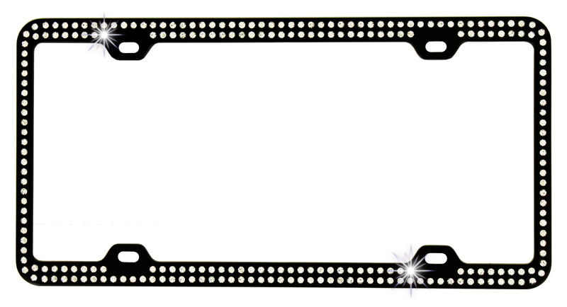 Buy Mosaic Crystals License Plate Frame @ ModBargains.com Buy Mosaic Crystals License Plate Frame @ ModBargains.com