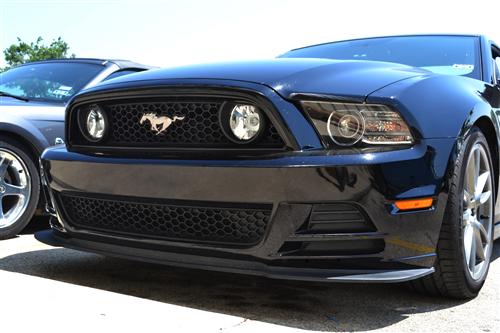 Boss 302 Front Chin Spoiler Kit Installed Boss 302 Front Chin Spoiler Kit Installed