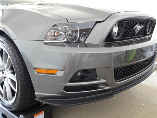 Ford Racing Boss 302 Front Chin Spoiler Kit Installed Ford Racing Boss 302 Front Chin Spoiler Kit Installed