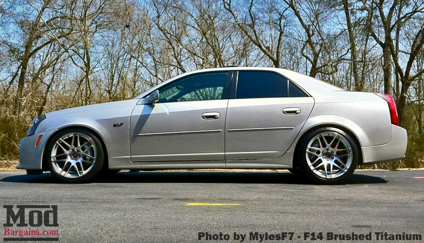 Forgestar F14 Wheels on Cadillac CTS-V Forgestar F14 Wheels on Cadillac CTS-V