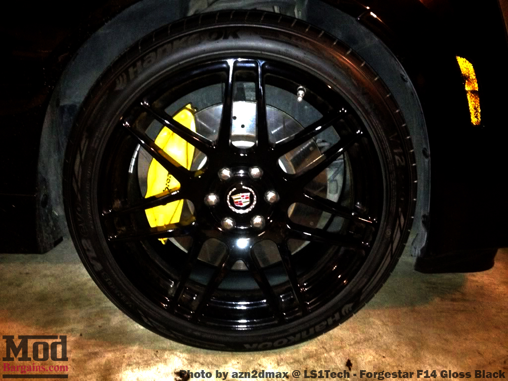 Forgestar F14 Wheels on Cadillac CTS-V Forgestar F14 Wheels on Cadillac CTS-V