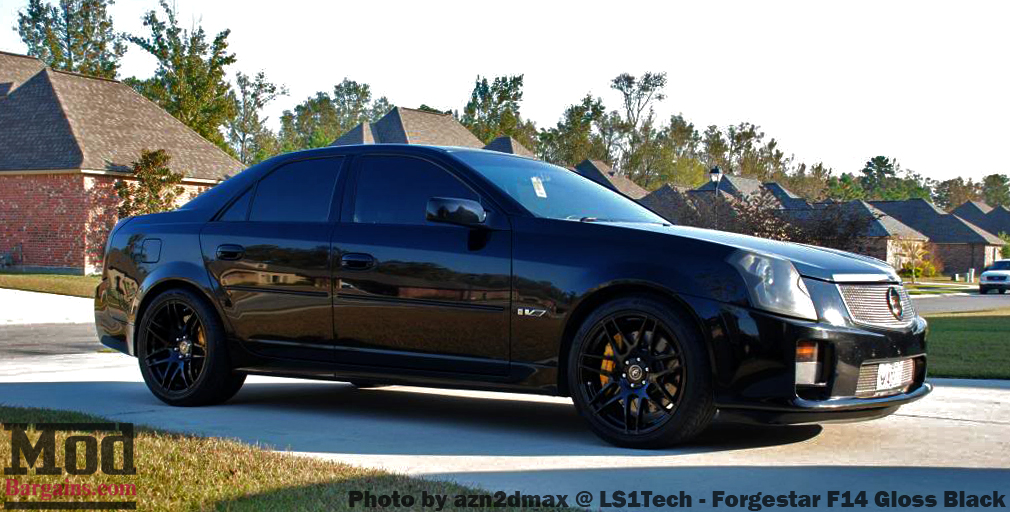 Forgestar F14 Wheels on Cadillac CTS-V Forgestar F14 Wheels on Cadillac CTS-V