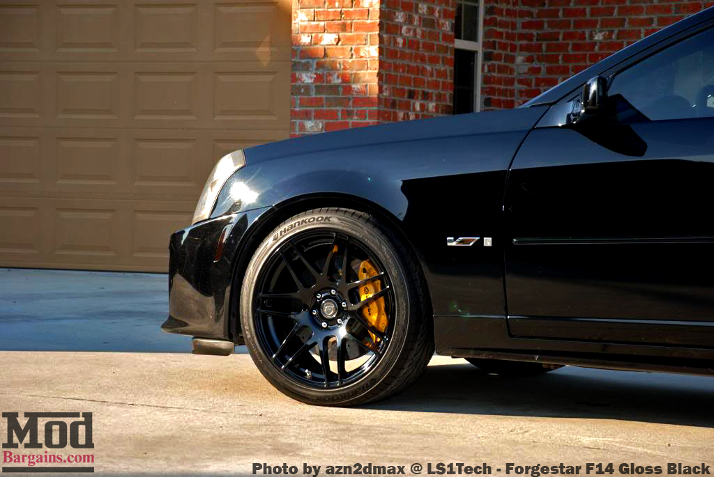 Forgestar F14 Wheels on Cadillac CTS-V Forgestar F14 Wheels on Cadillac CTS-V
