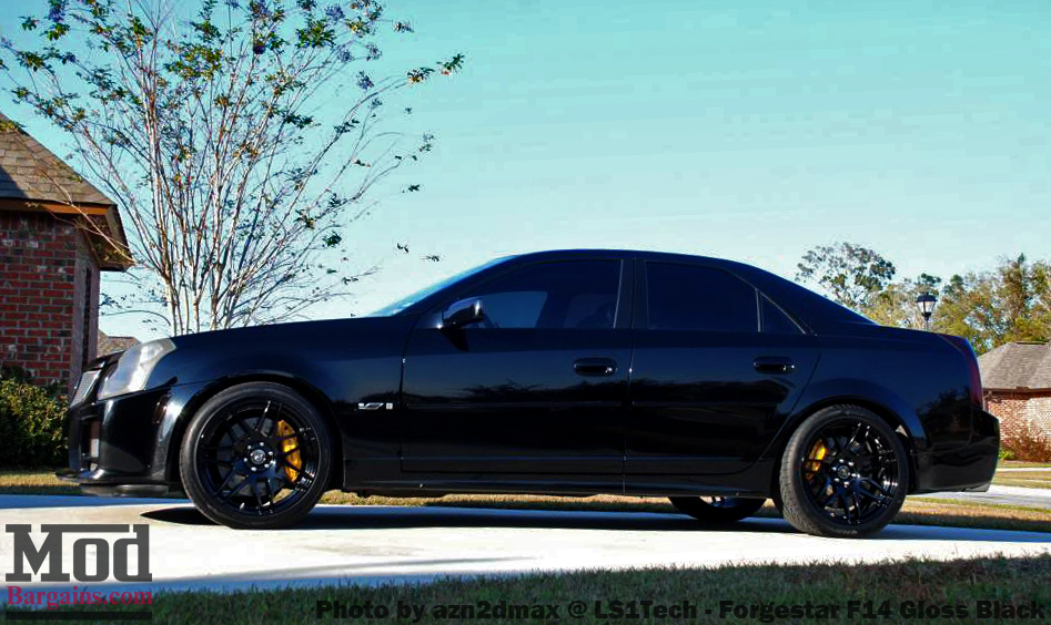 Forgestar F14 Wheels on Cadillac CTS-V Forgestar F14 Wheels on Cadillac CTS-V