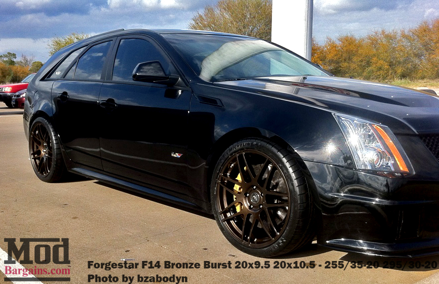 Forgestar F14 Wheels on Cadillac CTS-V Forgestar F14 Wheels on Cadillac CTS-V