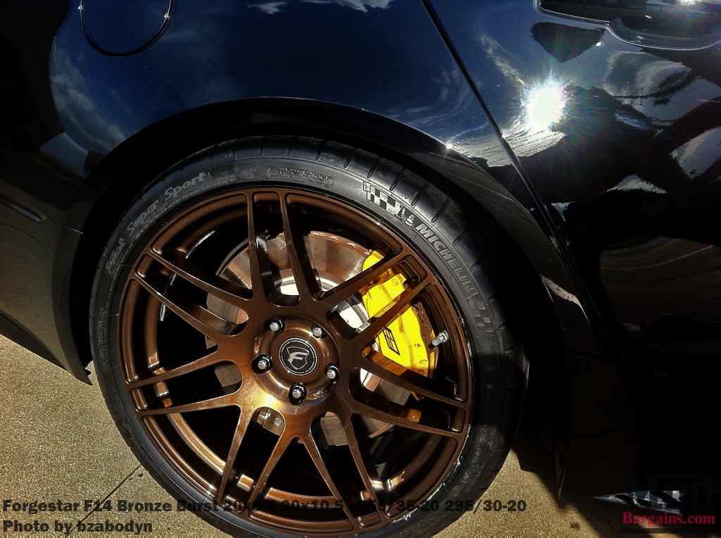 Forgestar F14 Wheels on Cadillac CTS-V Forgestar F14 Wheels on Cadillac CTS-V