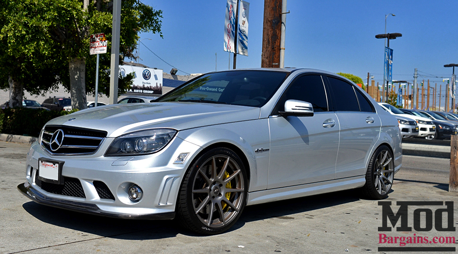 Forgestar CF10 Wheels on Mercedes Benz W204 AMG at ModBargains.com Installed 1 Forgestar CF10 Wheels on Mercedes Benz W204 AMG at ModBargains.com Installed 1