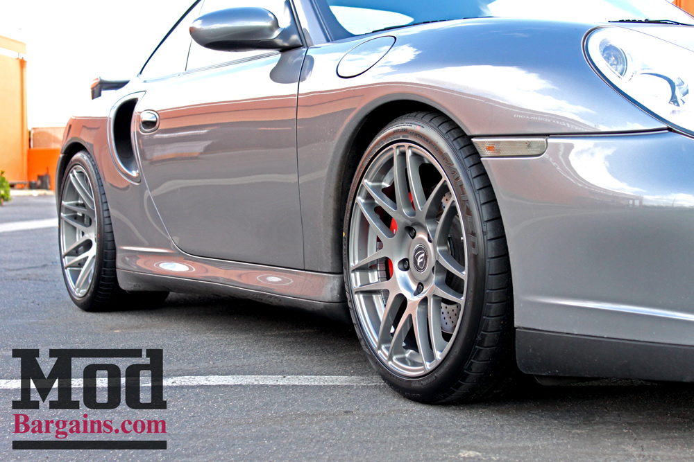 Forgestar F14 in Silver on Porsche 996 Turbo 18x8.5 18x11 at ModBargains 3 Forgestar F14 in Silver on Porsche 996 Turbo 18x8.5 18x11 at ModBargains 3