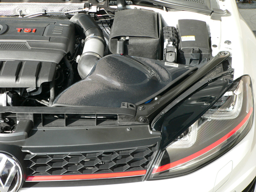 GruppeM VW GTI Golf R Intake installed GruppeM VW GTI Golf R Intake installed
