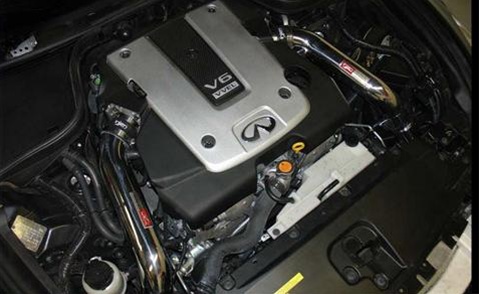 Injen Cold Air Intake System for Infiniti G35/G37 Installed Injen Cold Air Intake System for Infiniti G35/G37 Installed