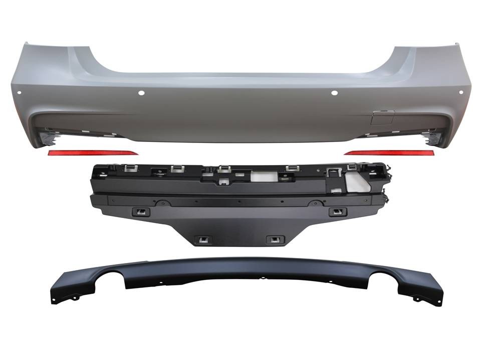 BMW F30 3-Series M-Sport Rear Bumper Kit Contents BMW F30 3-Series M-Sport Rear Bumper Kit Contents