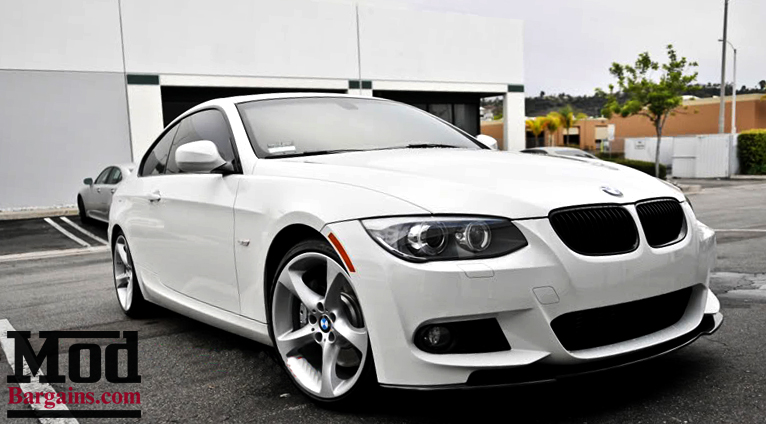 BMW E90 E92 E93 M3 Kerscher Style M Sport Carbon Fiber Front Splitter