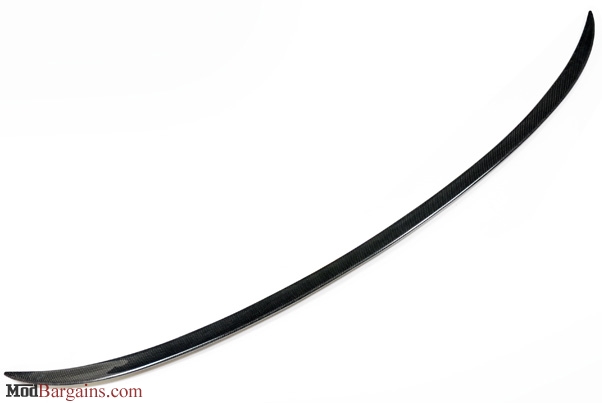 Carbon Fiber Trunk Spoiler for BMW E90 Off Car Full View Carbon Fiber Trunk Spoiler for BMW E90 Off Car Full View