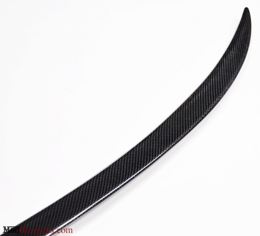 Carbon Fiber Trunk Spoiler for BMW E90 Close Up Carbon Fiber Trunk Spoiler for BMW E90 Close Up