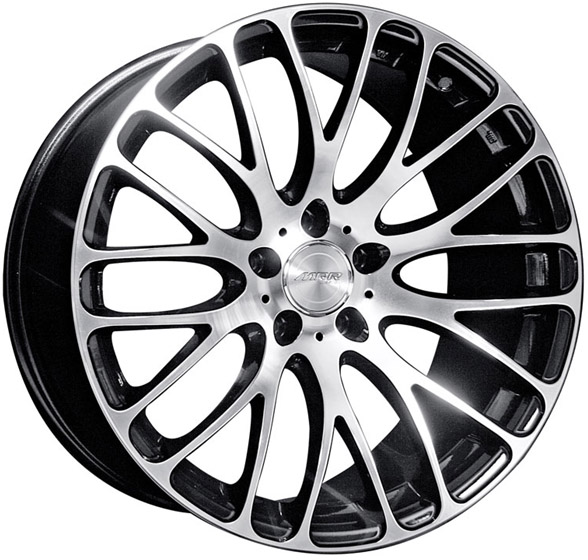 MRR HR-6 Black Machined Face Large View MRR HR-6 Black Machined Face Large View