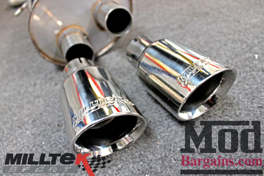Milltek 80mm Cat-Back Exhaust For 2014+ Fiesta ST SSXFD100