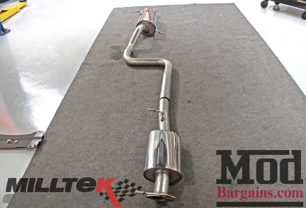 Milltek 80mm CatBack Exhaust For 2014+ Fiesta ST SSXFD100