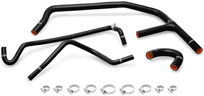 Mishimoto Silicone Ancillary Hose Kit in Black for Mustang EcoBoost S550 Mishimoto Silicone Ancillary Hose Kit in Black for Mustang EcoBoost S550