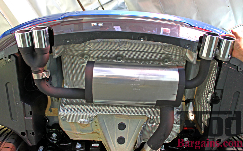 Remus Exhaust for BMW 428i Quad Exhaust with Polished Tips at ModBargains.com Installed 4 Remus Exhaust for BMW 428i Quad Exhaust with Polished Tips at ModBargains.com Installed 4