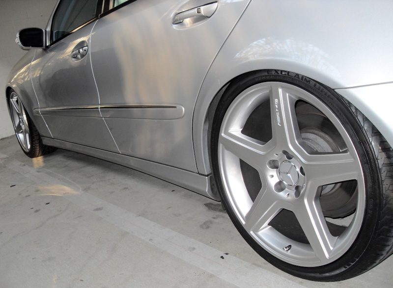 Mercedes-Benz E Class Style Wheels Side View Mercedes-Benz E Class Style Wheels Side View