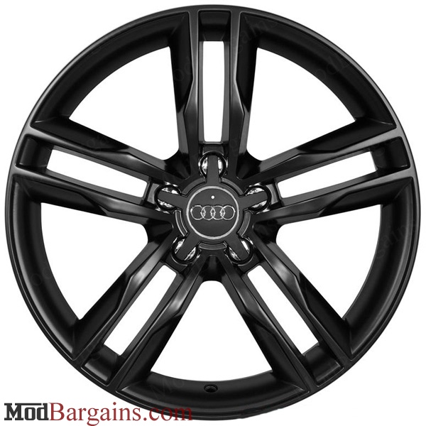 Audi S5 Style Wheel Matte Black Face Audi S5 Style Wheel Matte Black Face