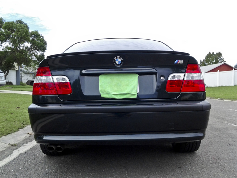 Clear / Smoked BMW E46 Sedan 4 Piece Taillights