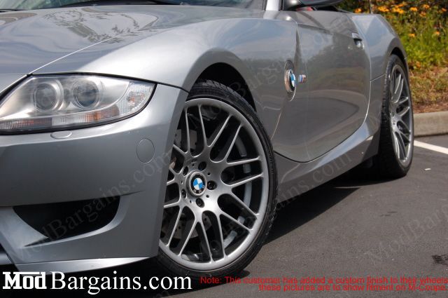 VMR VB3 Super Silver on BMW E90 3 Series