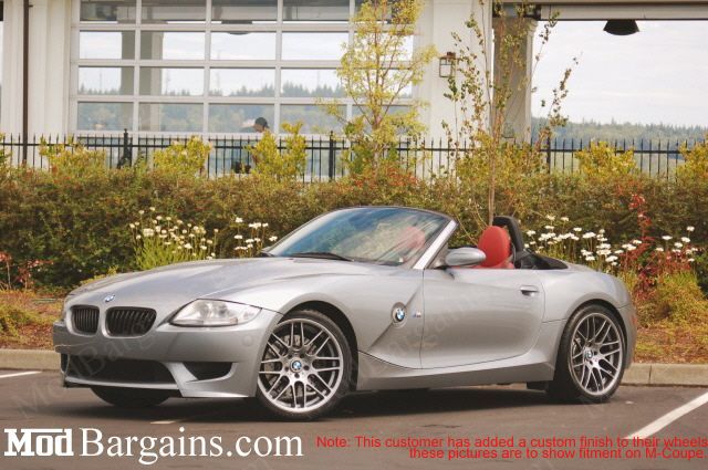 VMR VB3 Super Silver on BMW E90 3 Series