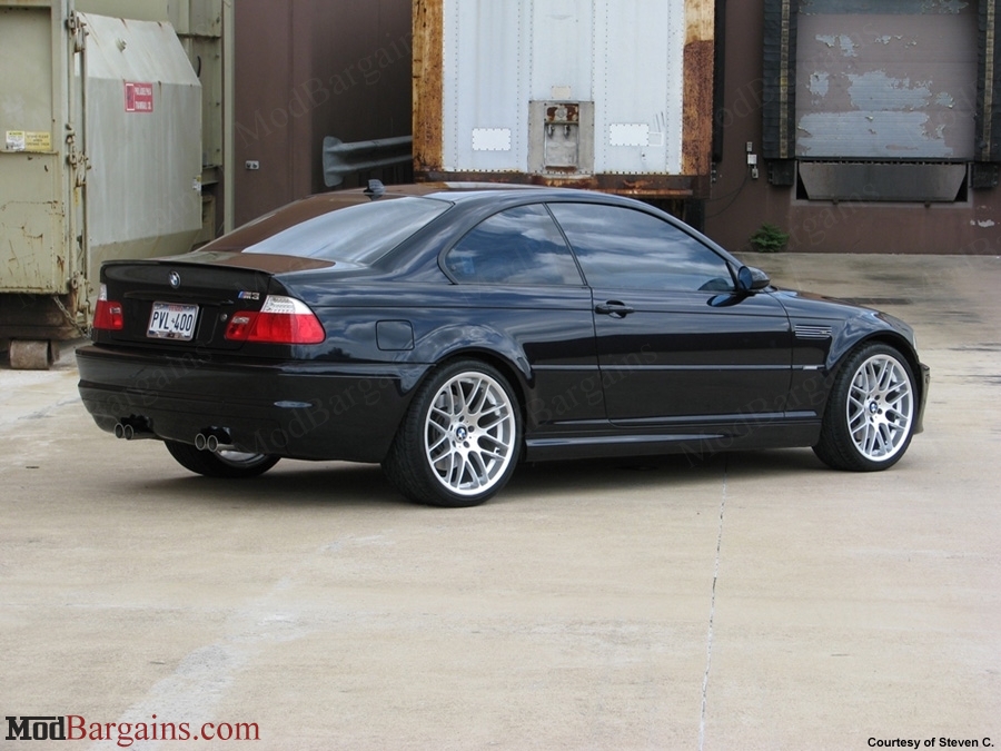 VMR VB3 Super Silver on BMW E46