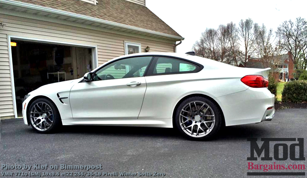 VMR V710 Wheels on BMW M4 F82 Alpine White Gunmetal Wheels VMR V710 Wheels on BMW M4 F82 Alpine White Gunmetal Wheels