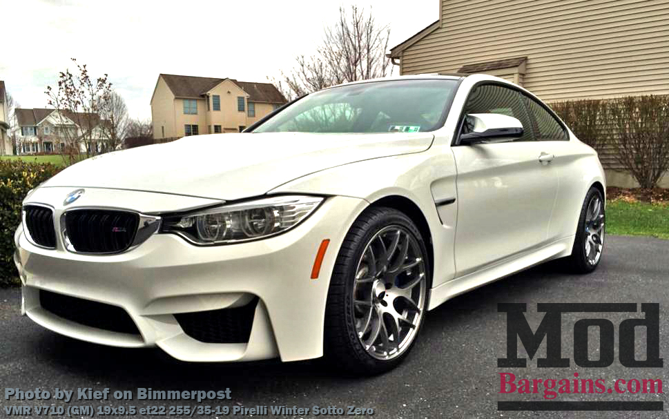 VMR V710 Wheels on BMW M4 F82 Alpine White Gunmetal Wheels VMR V710 Wheels on BMW M4 F82 Alpine White Gunmetal Wheels