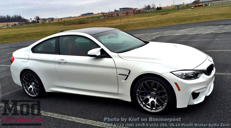 VMR V710 Wheels on BMW M4 F82 Alpine White Gunmetal Wheels VMR V710 Wheels on BMW M4 F82 Alpine White Gunmetal Wheels