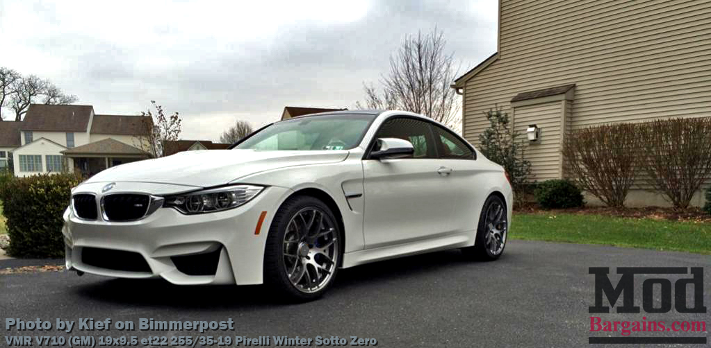 VMR V710 Wheels on BMW M4 F82 Alpine White Gunmetal Wheels VMR V710 Wheels on BMW M4 F82 Alpine White Gunmetal Wheels