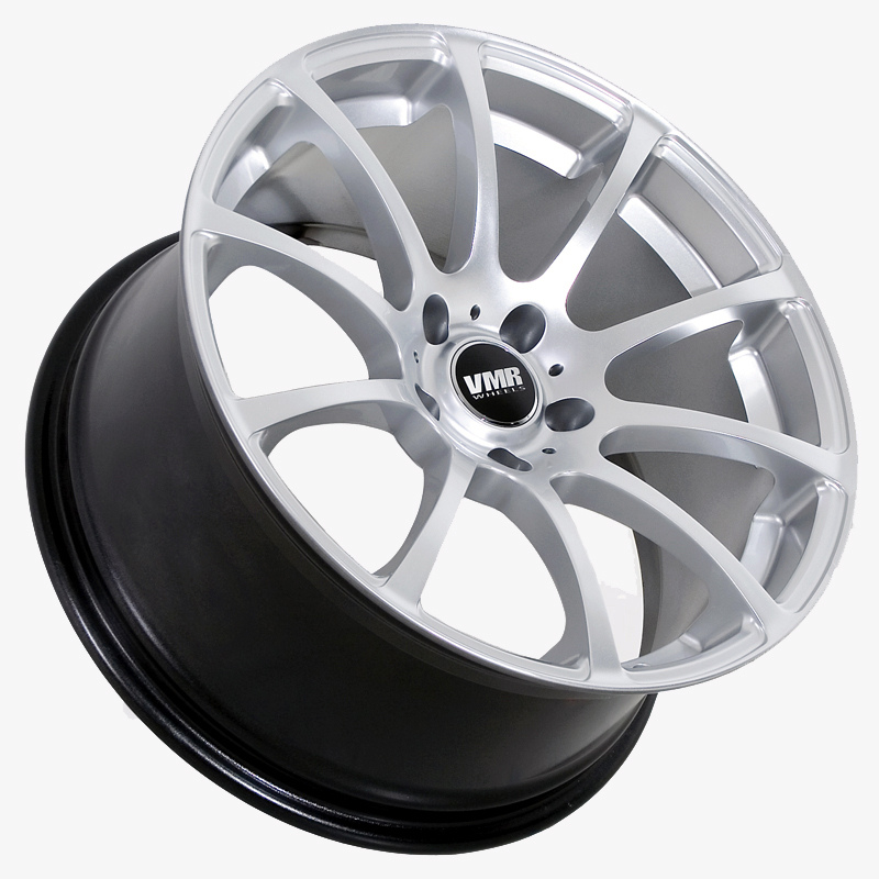 VMR Wheels V701 Advan RS Style Hyper Silver Angled VMR Wheels V701 Advan RS Style Hyper Silver Angled