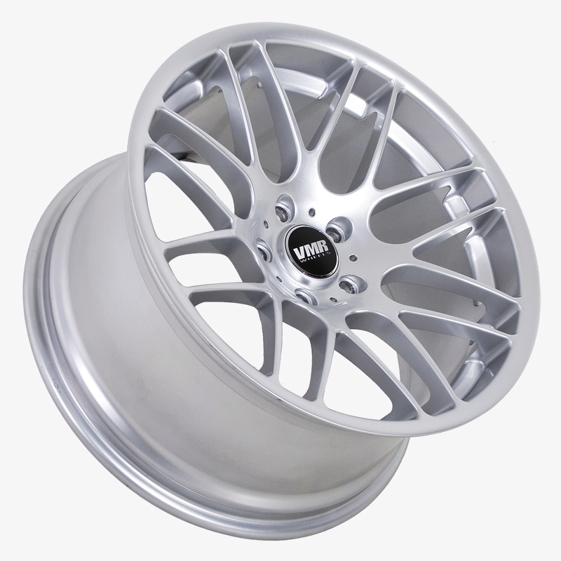 VMR Wheels VB3 CSL Style 18" Staggered Silver Angle VMR Wheels VB3 CSL Style 18" Staggered Silver Angle