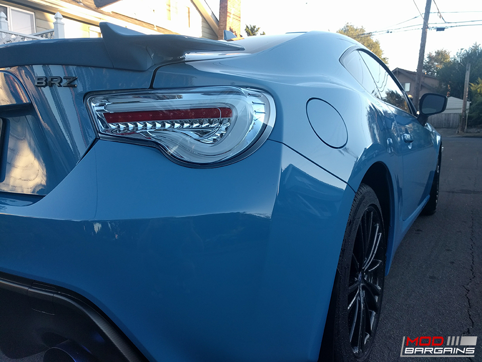*Light Blue/Chrome Valenti LED Tail Lights for 2012-15 ...
