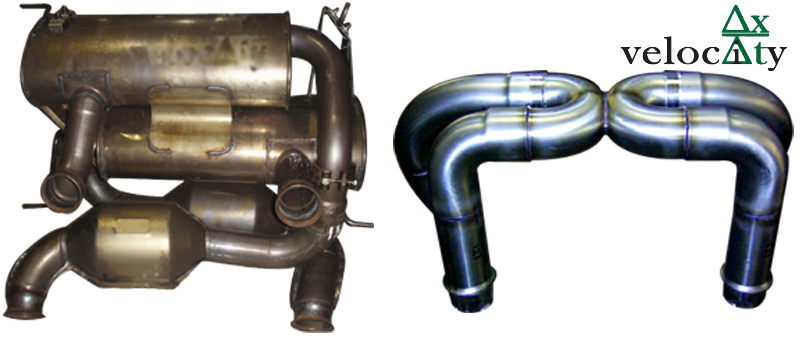Velocity AP Lamborghini Murcielago LP670SV Supersports Exhaust Vs OEM Velocity AP Lamborghini Murcielago LP670SV Supersports Exhaust Vs OEM
